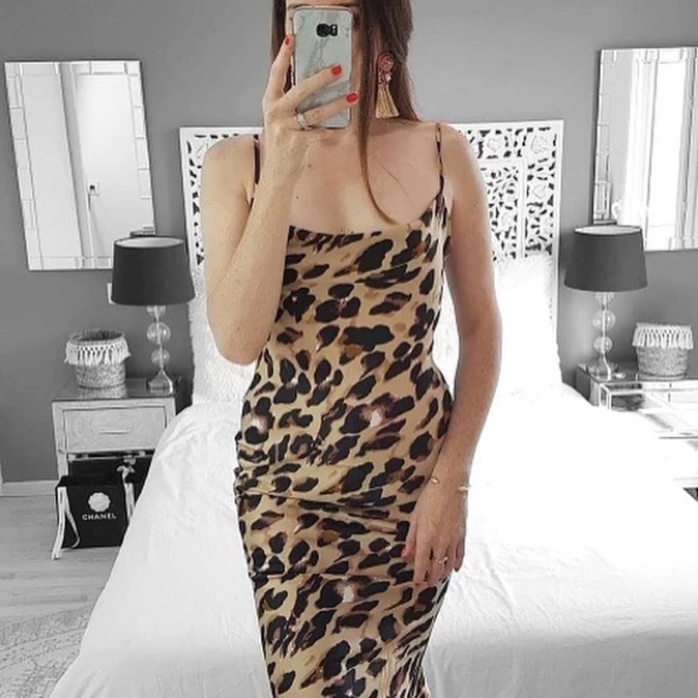 Leopard dress